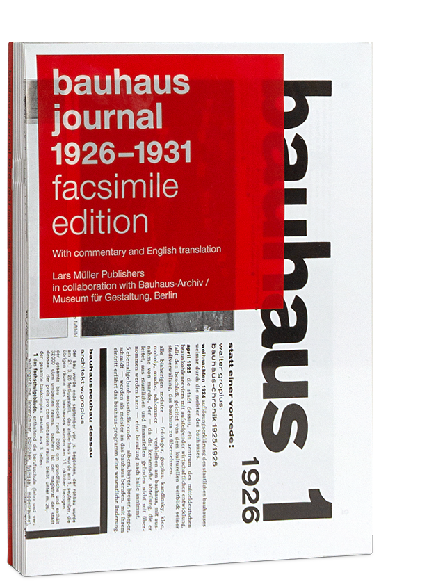 Bauhaus Journal 1926 1931 Lars Muller Publishers