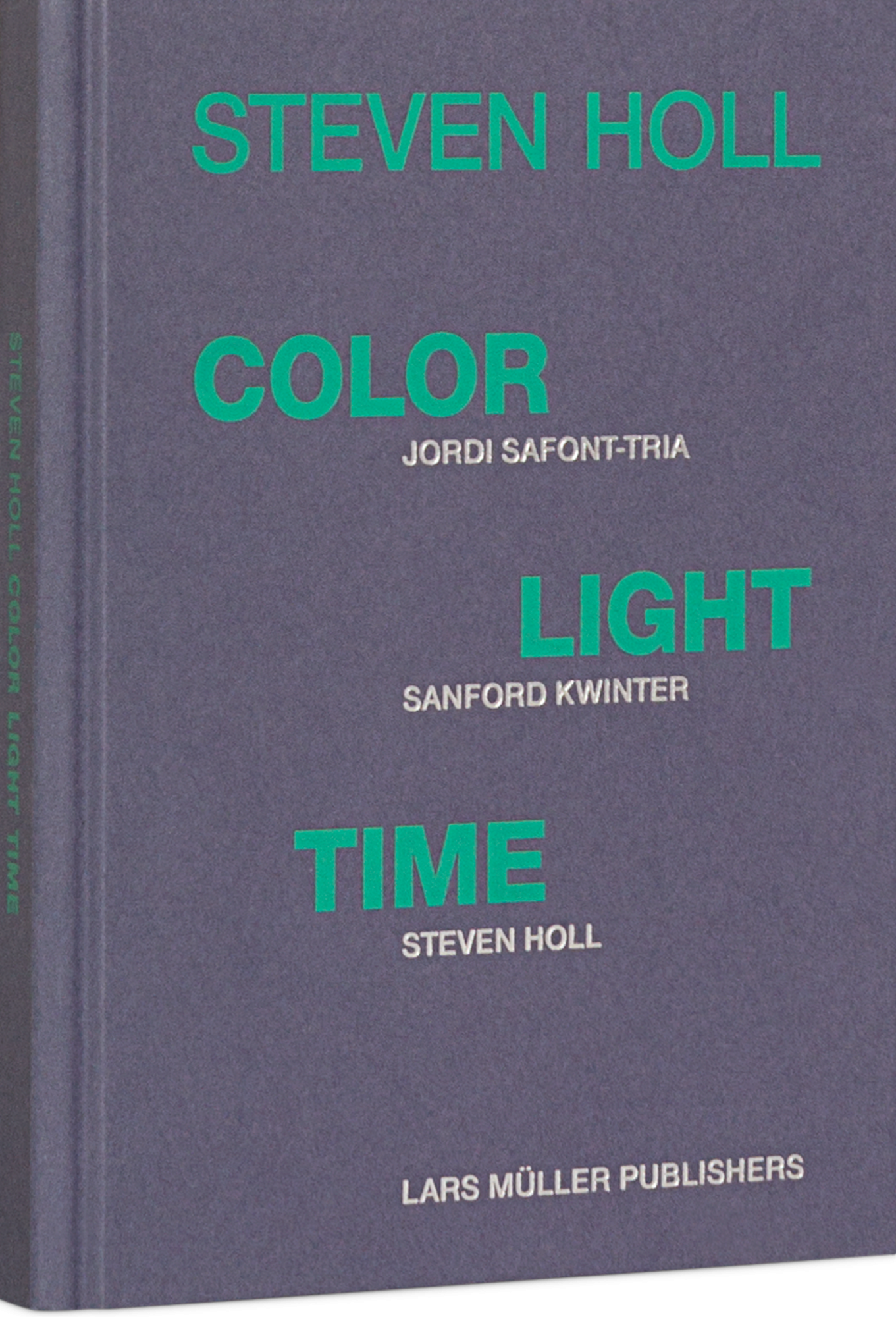 Steven Holl – Color Light Time | Lars Müller Publishers