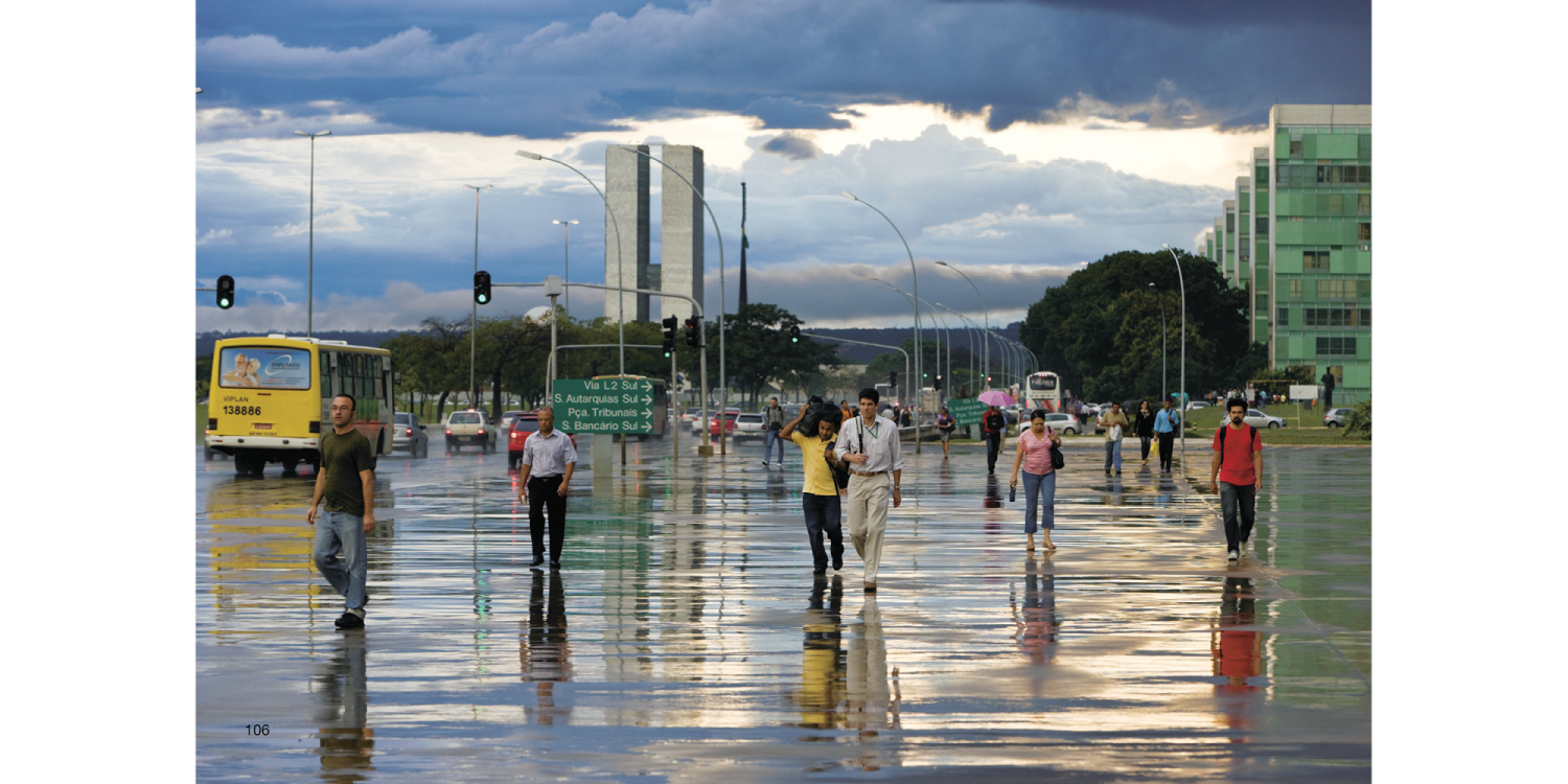 Inside page from the book Brasilia – Chandigarh