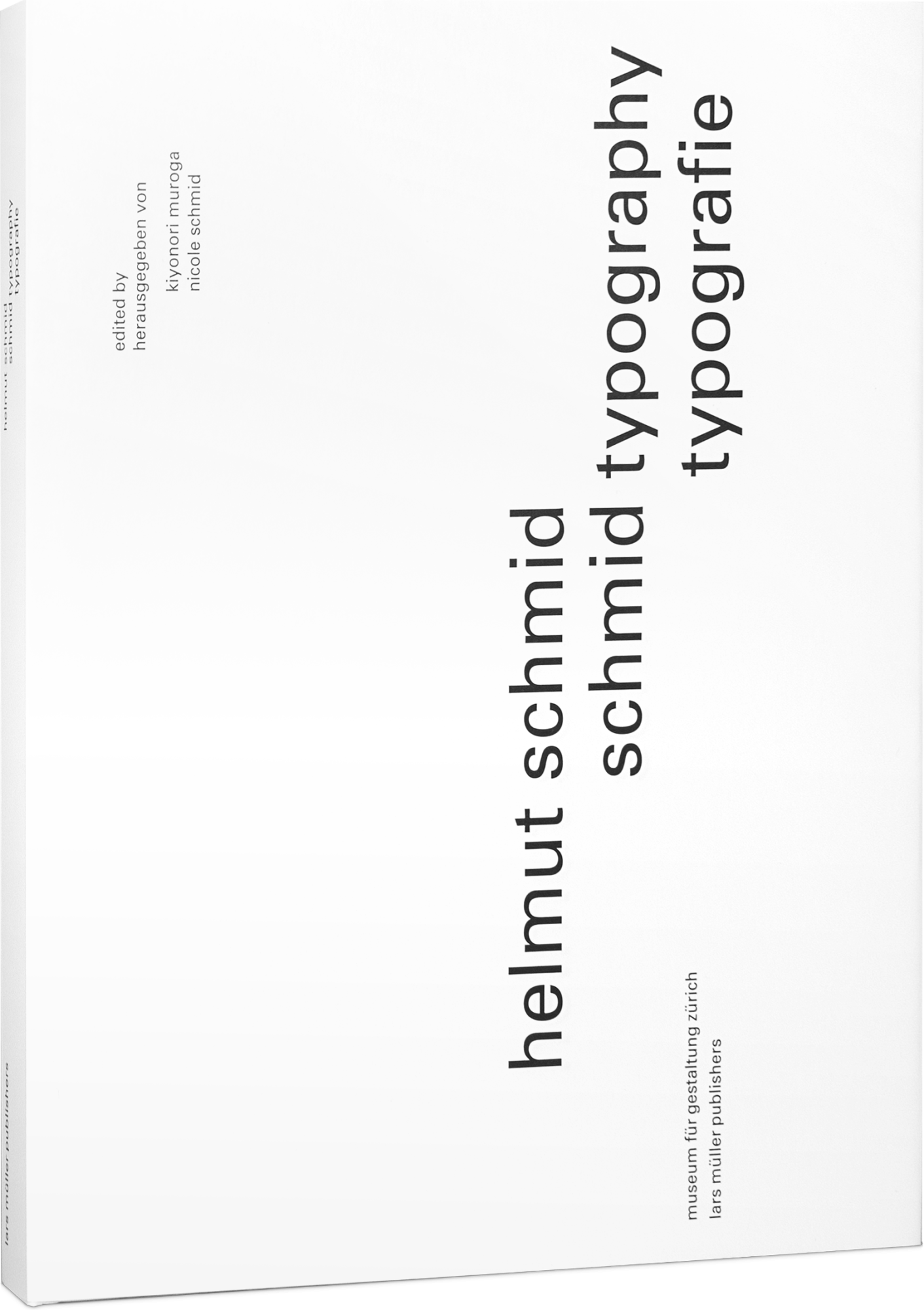 Helmut Schmid Typography Helmut Schmid Typografie | Lars Müller