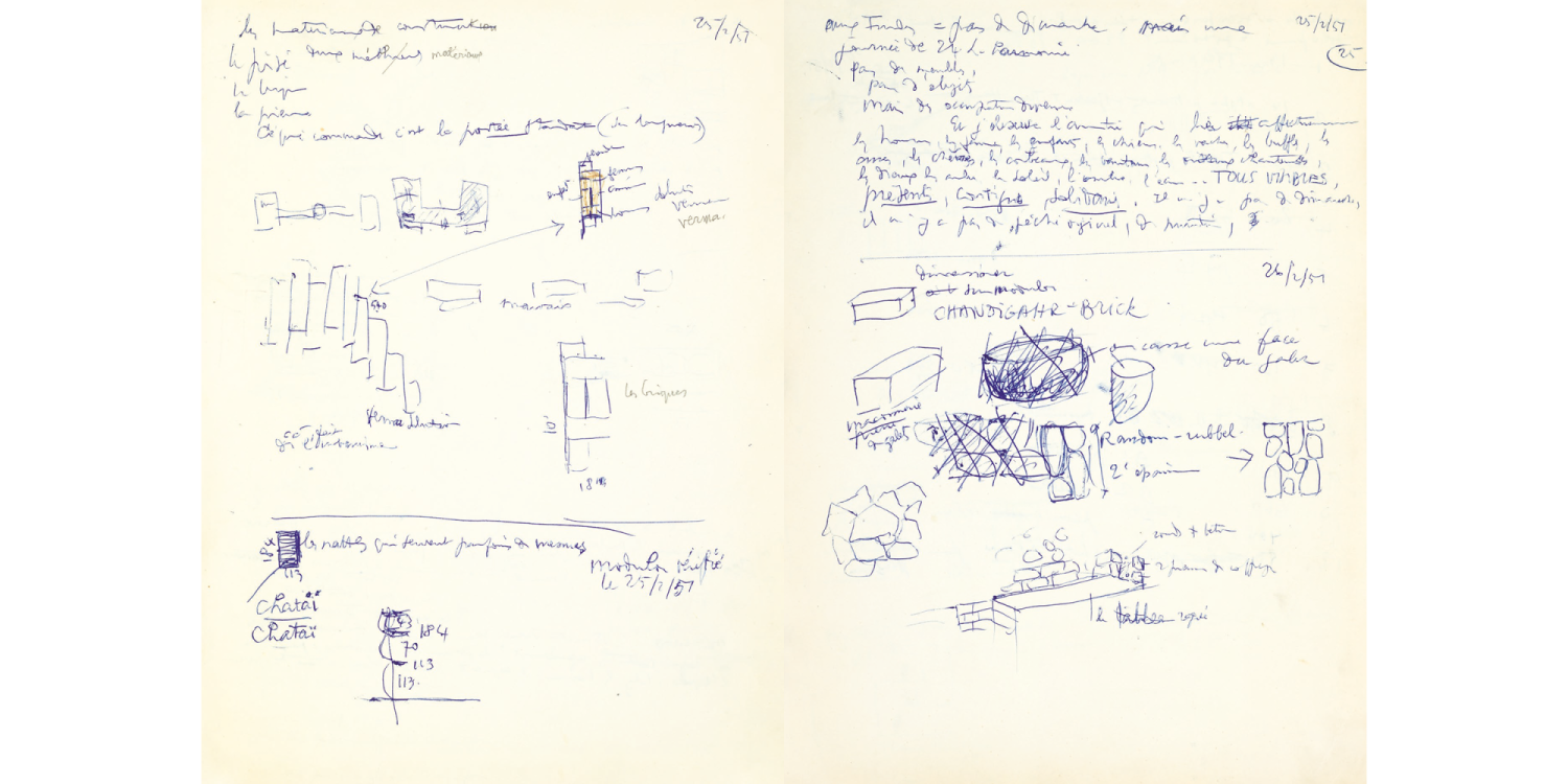 Le Corbusier Album Punjab 1951, Facsimile