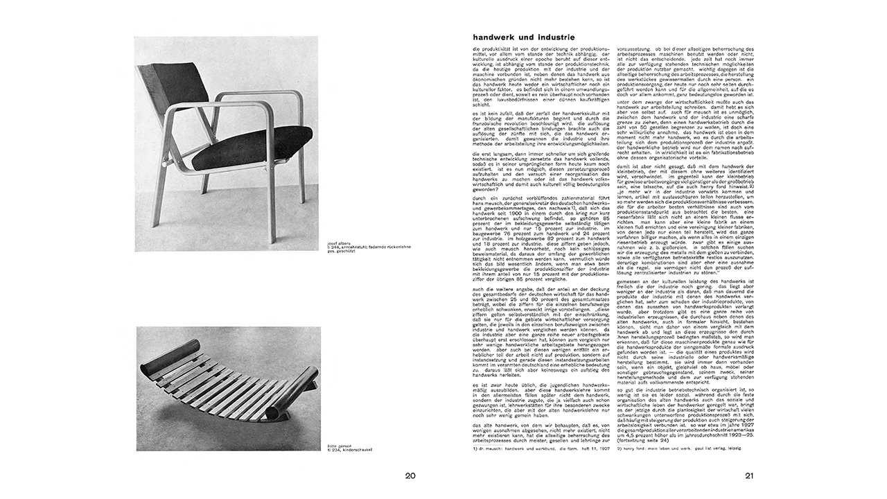 bauhaus Zeitschrift Faksimile 1926 
