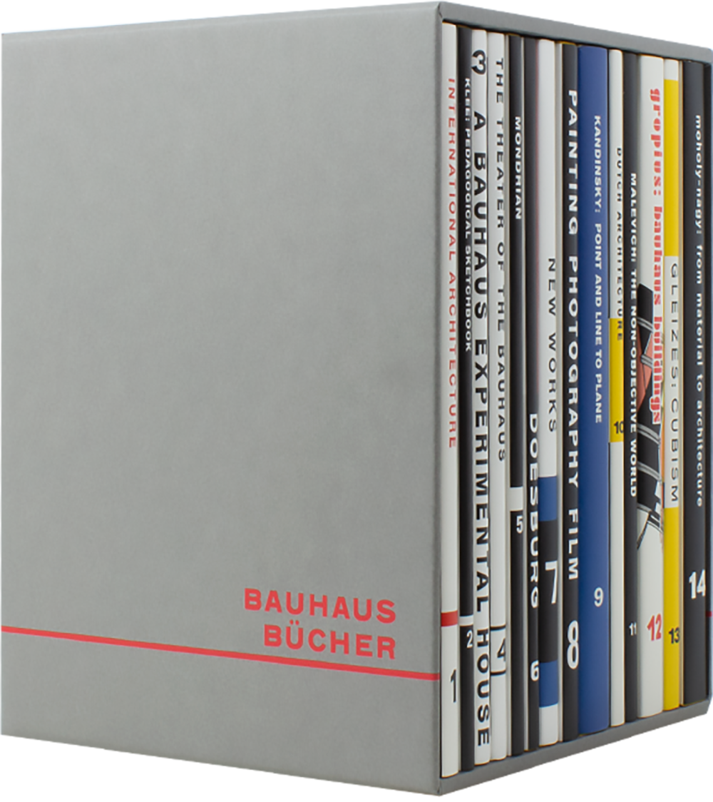 All Bauhaus Books in Slipcase