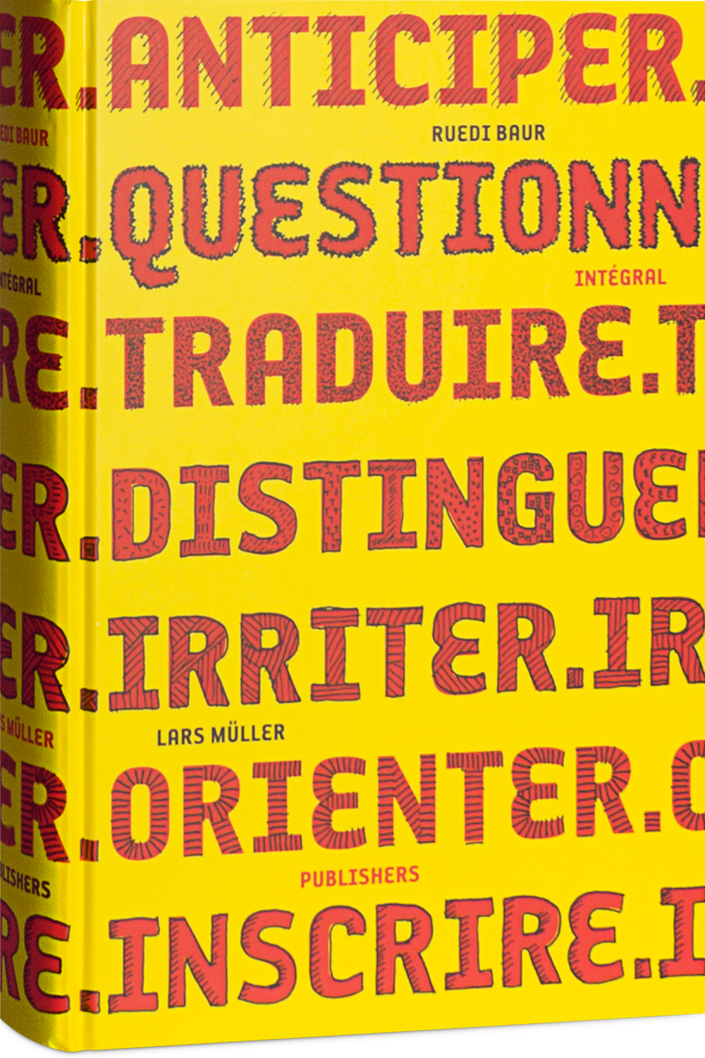 Ruedi Baur Intégral anticiper Cover