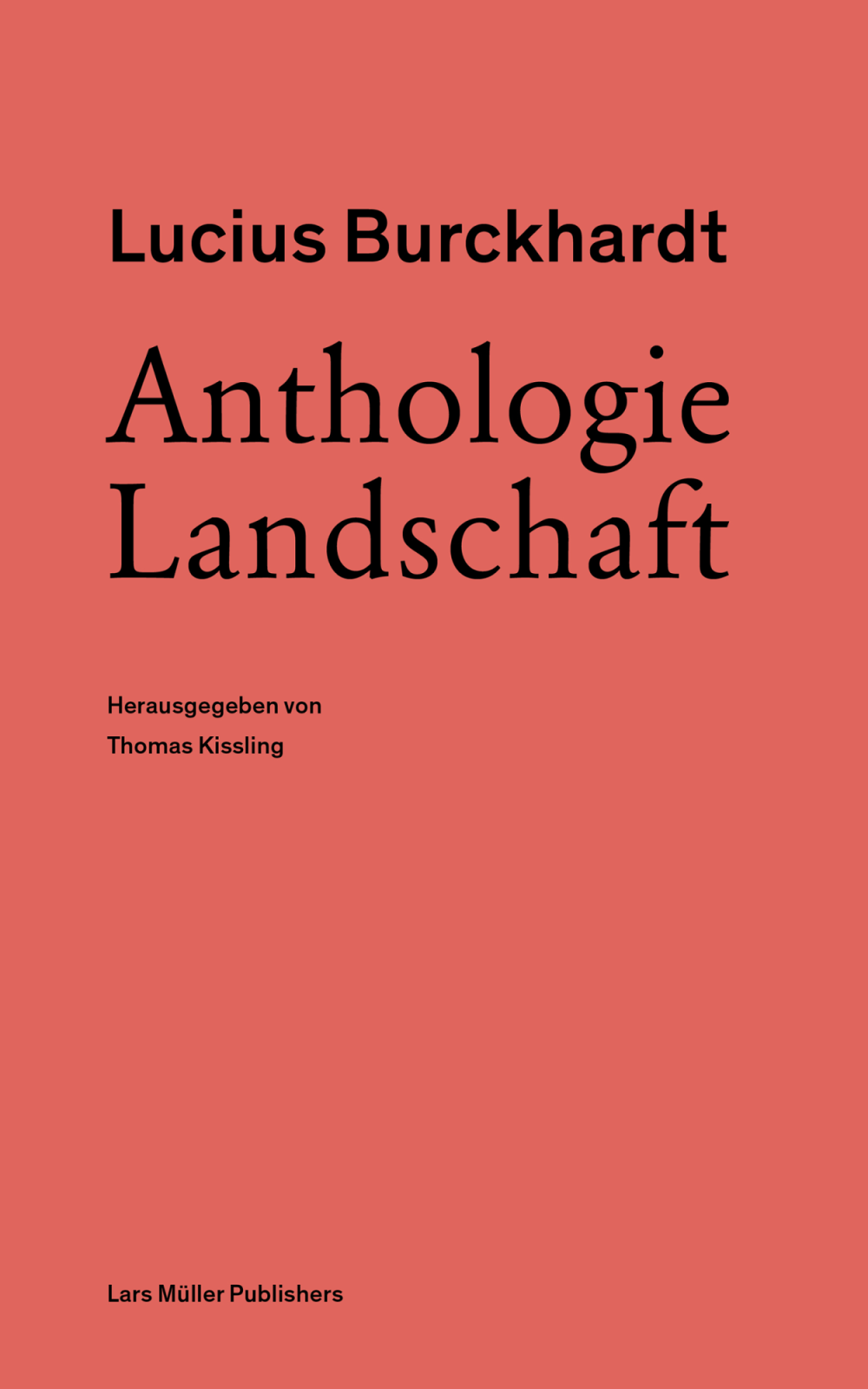 Anthologie Landschaft Cover