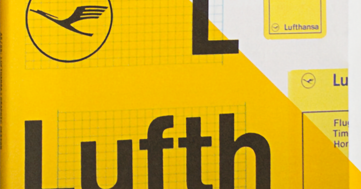 Lufthansa + Graphic Design□ルフトハンザ 航空 美術手帖 装苑