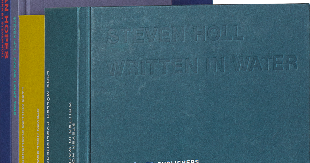 Steven Holl Bundle (signed) | Lars Müller Publishers