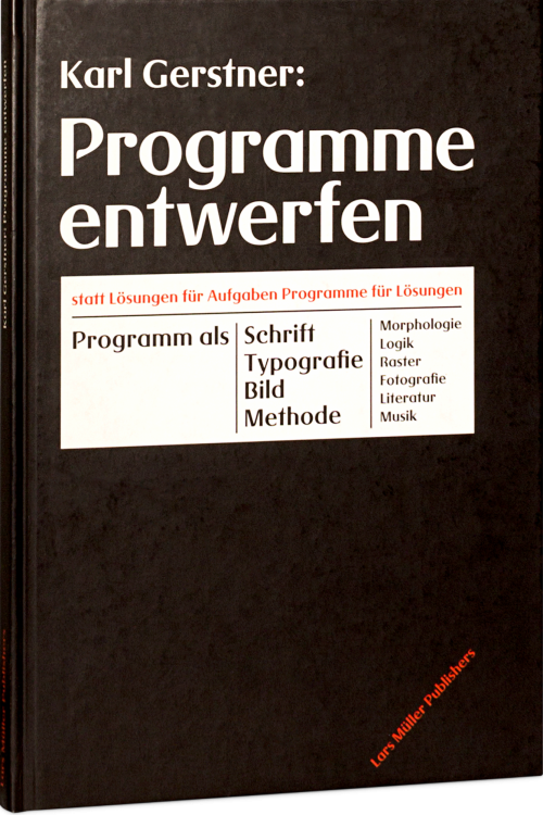 Karl Gerstner | Lars Müller Publishers